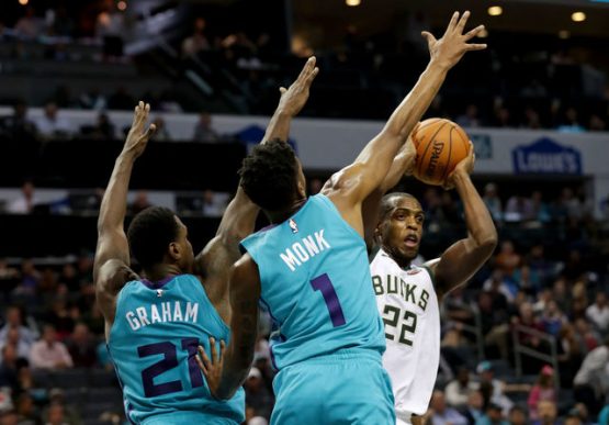 Milwaukee Bucks v Charlotte Hornets