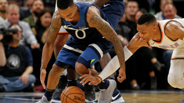 NBA: Oklahoma City Thunder at Minnesota Timberwolves