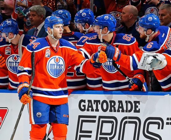 NHL: Stanley Cup Playoffs-San Jose Sharks at Edmonton Oilers