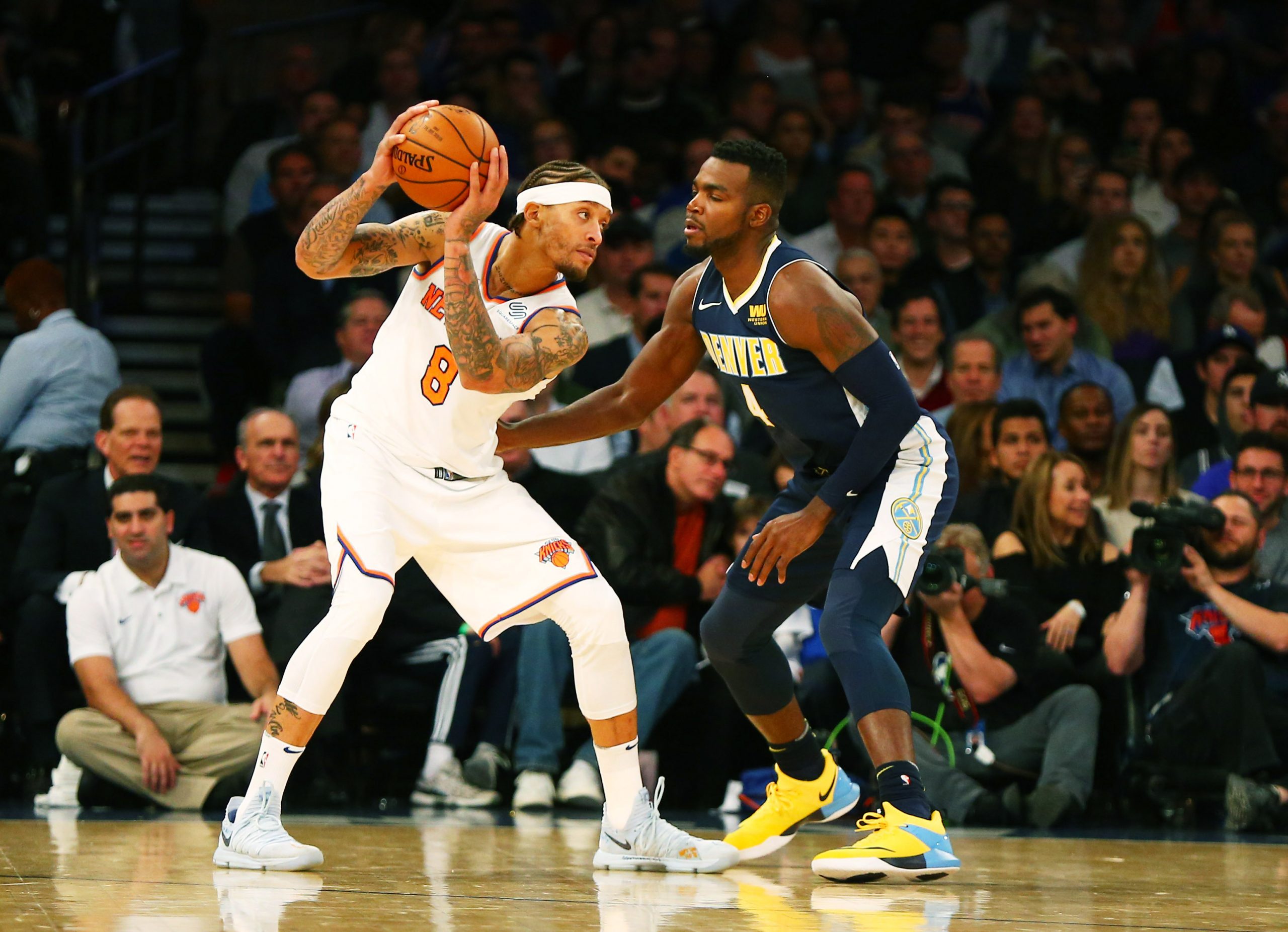 NBA: Denver Nuggets at New York Knicks