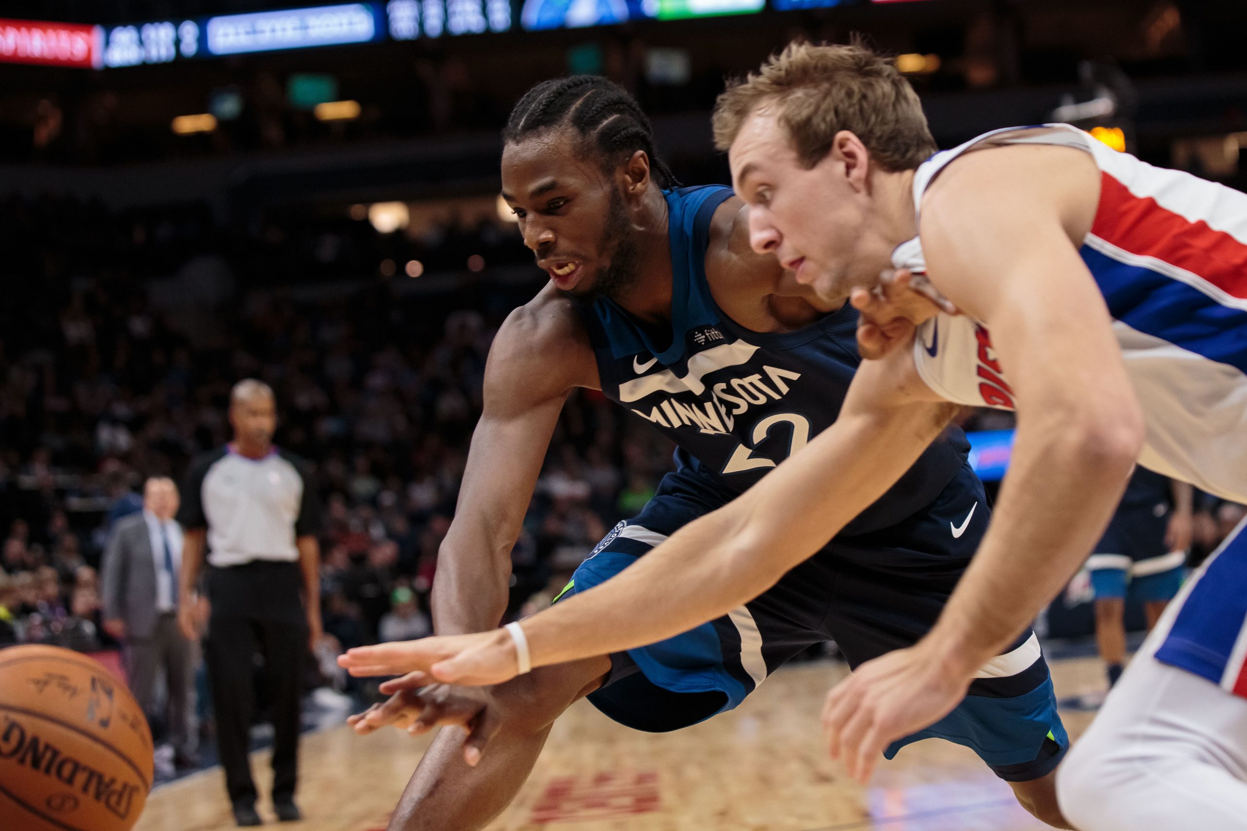 NBA: Detroit Pistons at Minnesota Timberwolves