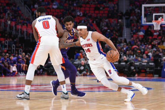 NBA: Phoenix Suns at Detroit Pistons