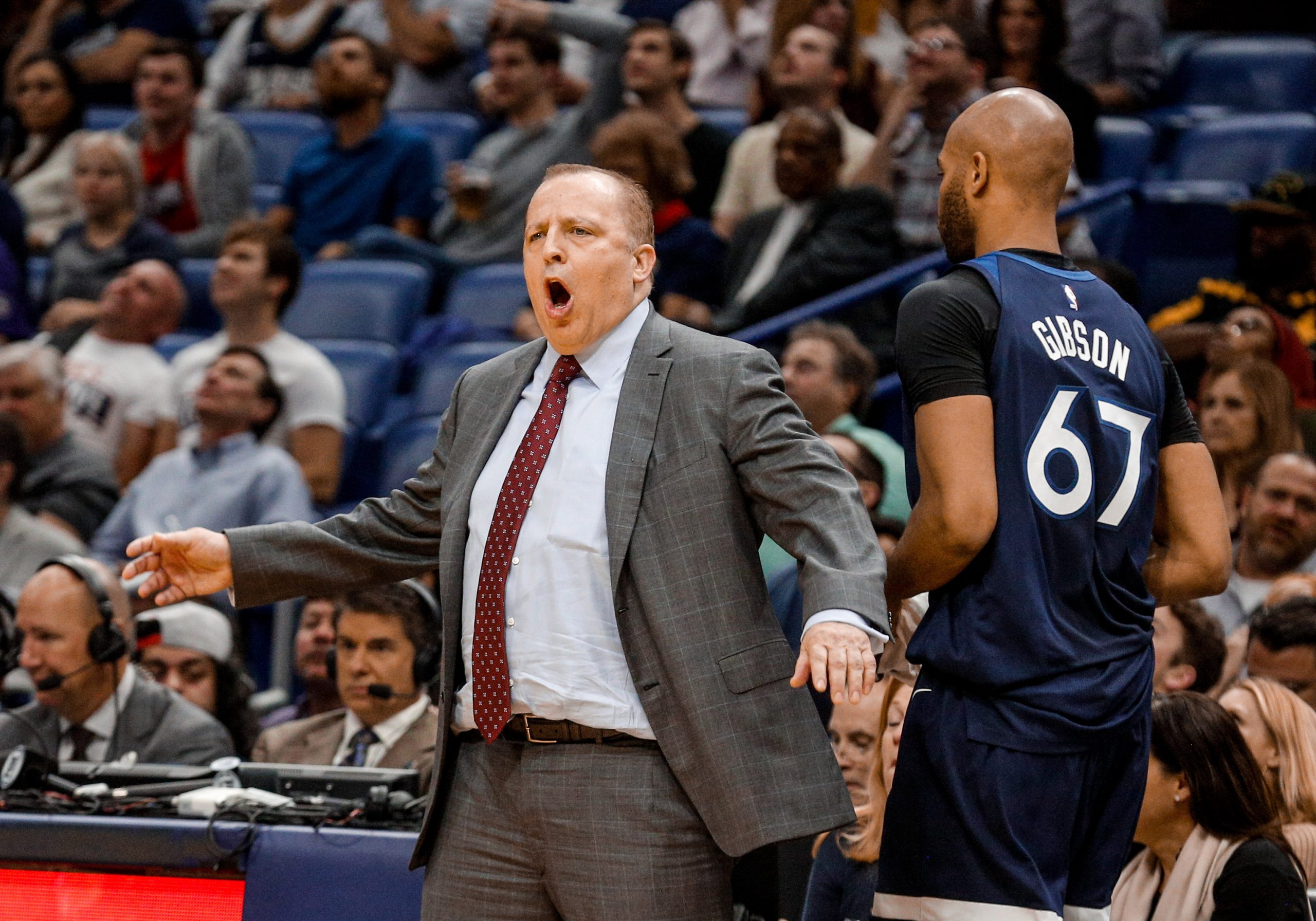 NBA: Minnesota Timberwolves at New Orleans Pelicans