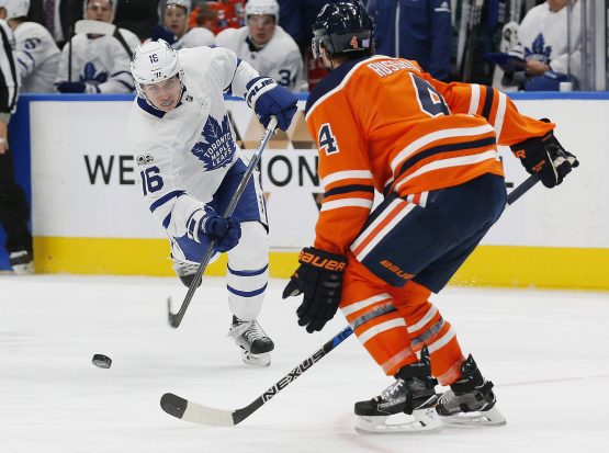 NHL: Toronto Maple Leafs at Edmonton Oilers