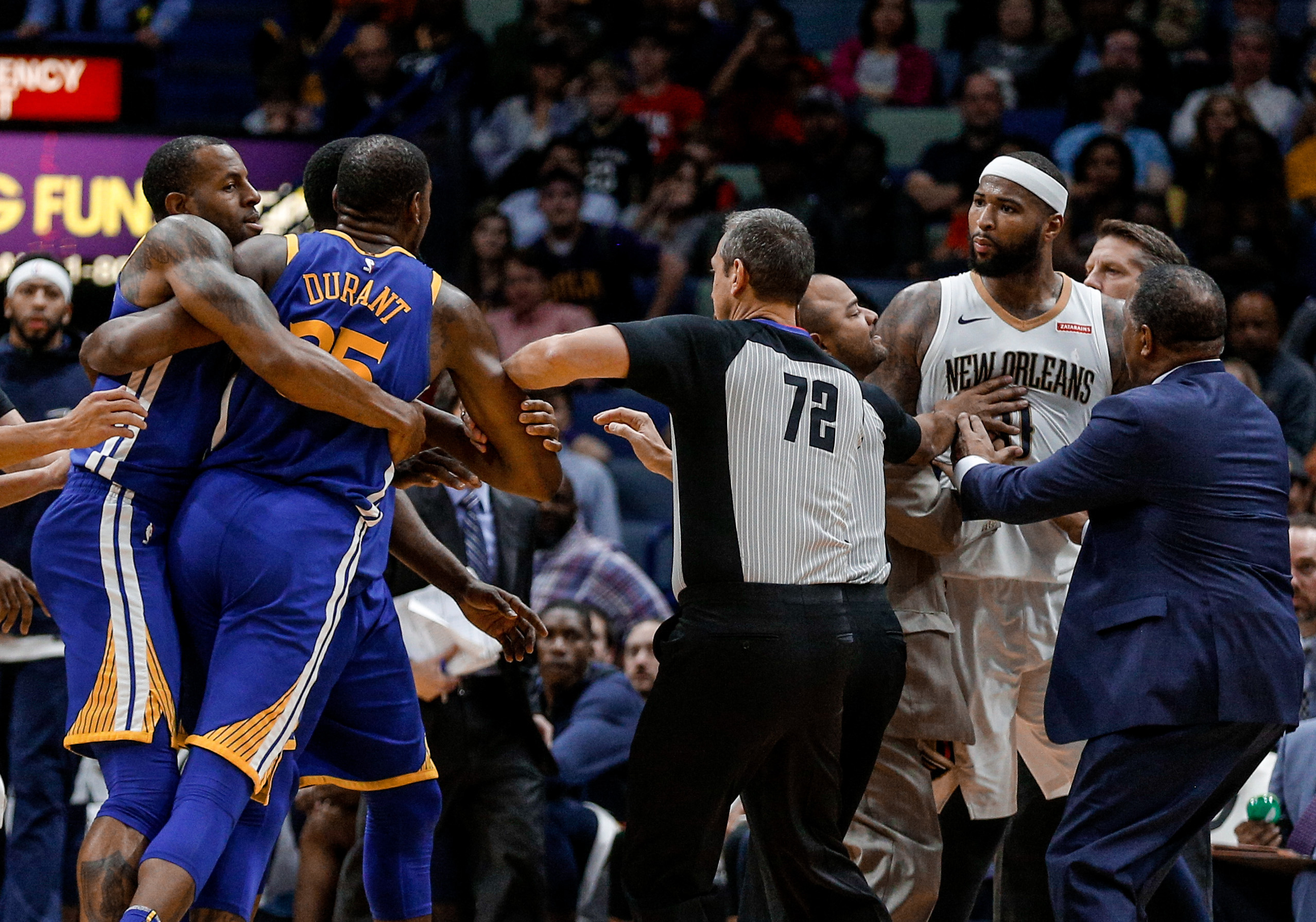 NBA: Golden State Warriors at New Orleans Pelicans