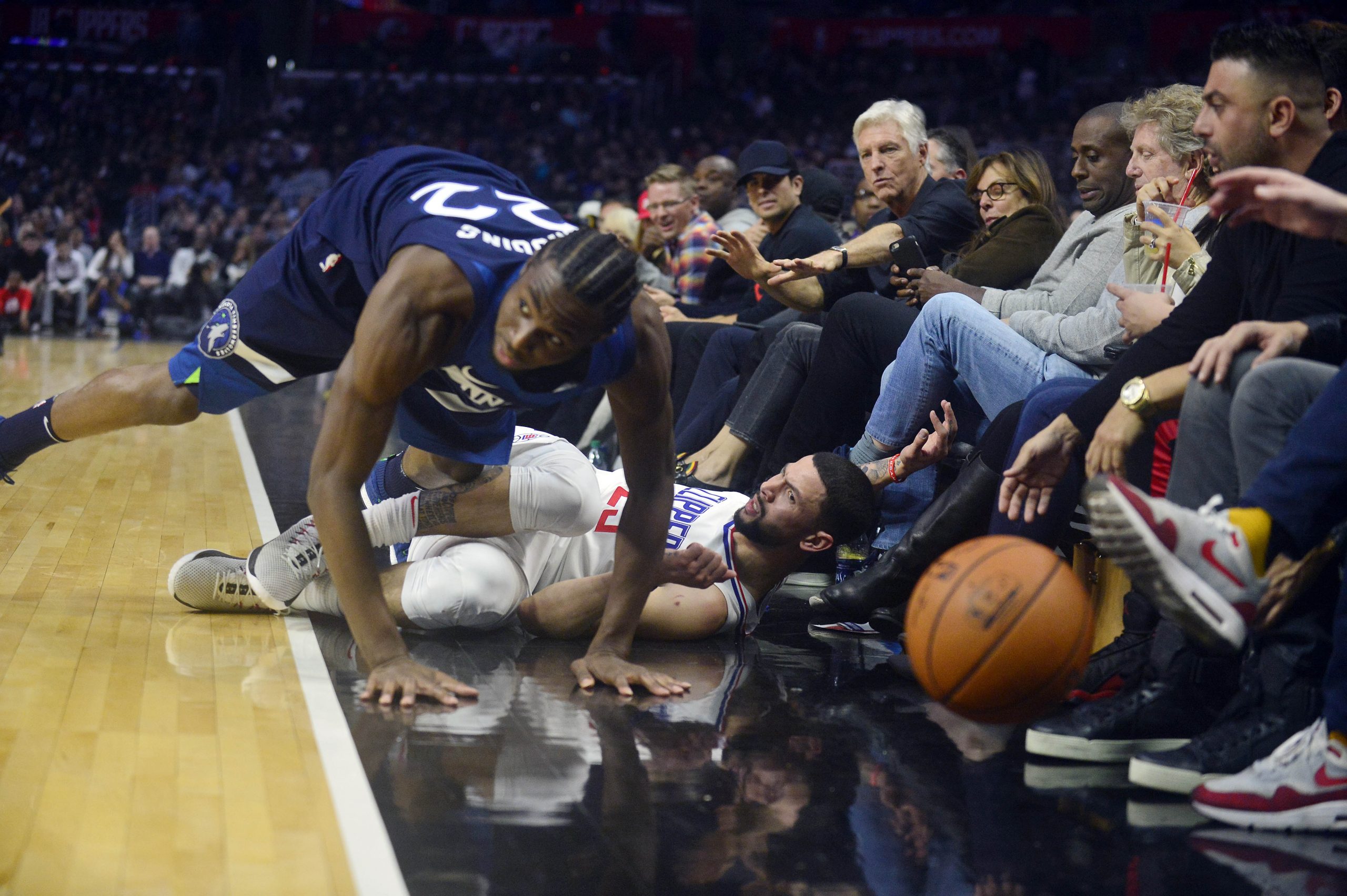 NBA: Minnesota Timberwolves at Los Angeles Clippers