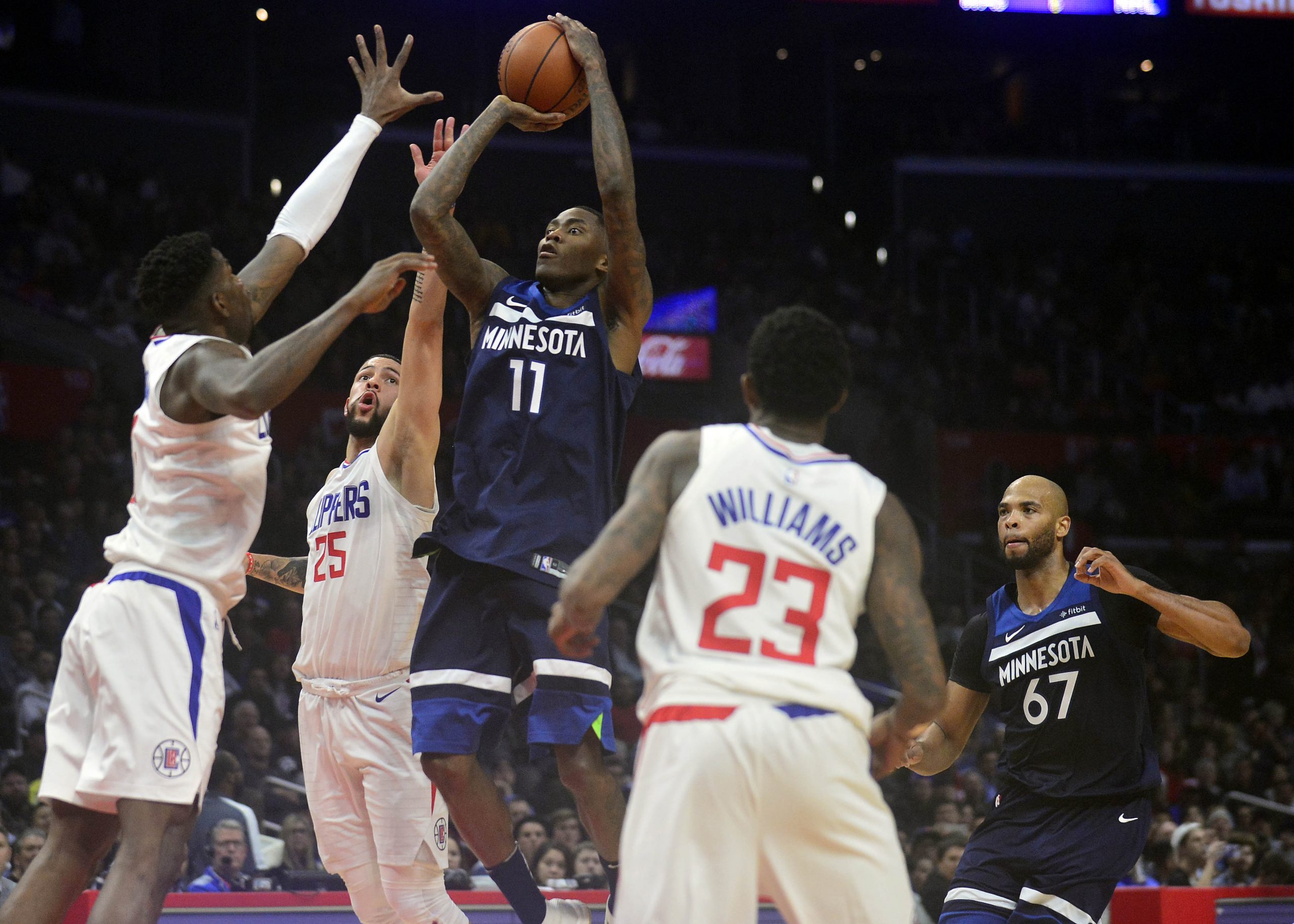 NBA: Minnesota Timberwolves at Los Angeles Clippers