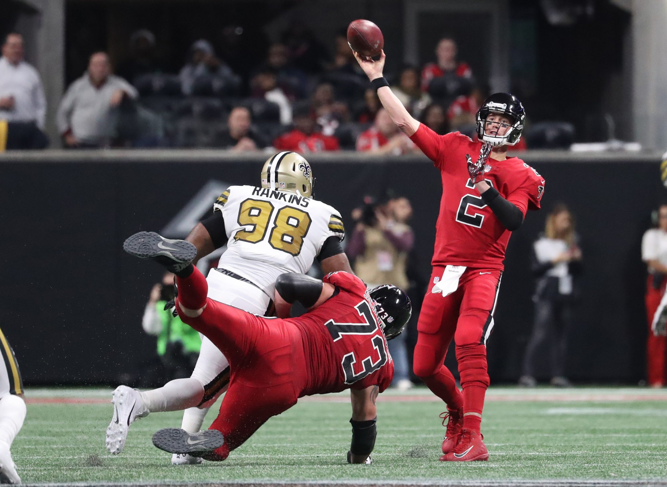 NFL: New Orleans Saints at Atlanta Falcons