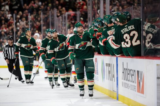 NHL: Calgary Flames at Minnesota Wild