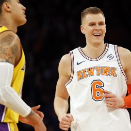NBA: Los Angeles Lakers at New York Knicks