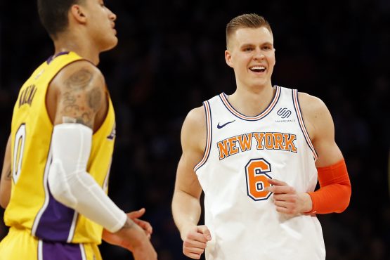 NBA: Los Angeles Lakers at New York Knicks