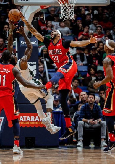 NBA: Milwaukee Bucks at New Orleans Pelicans