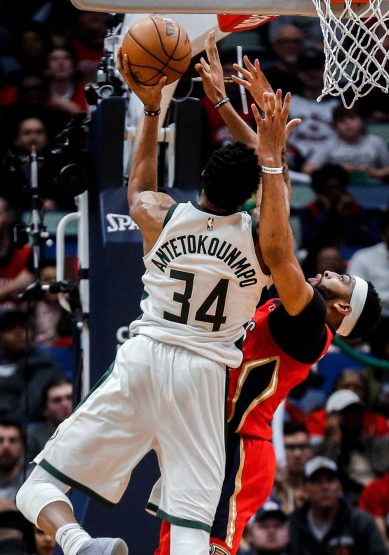 NBA: Milwaukee Bucks at New Orleans Pelicans