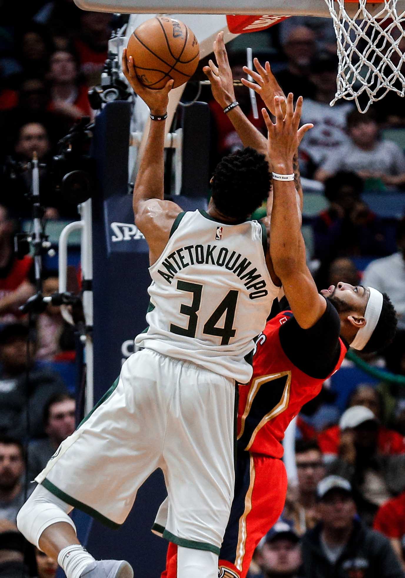NBA: Milwaukee Bucks at New Orleans Pelicans
