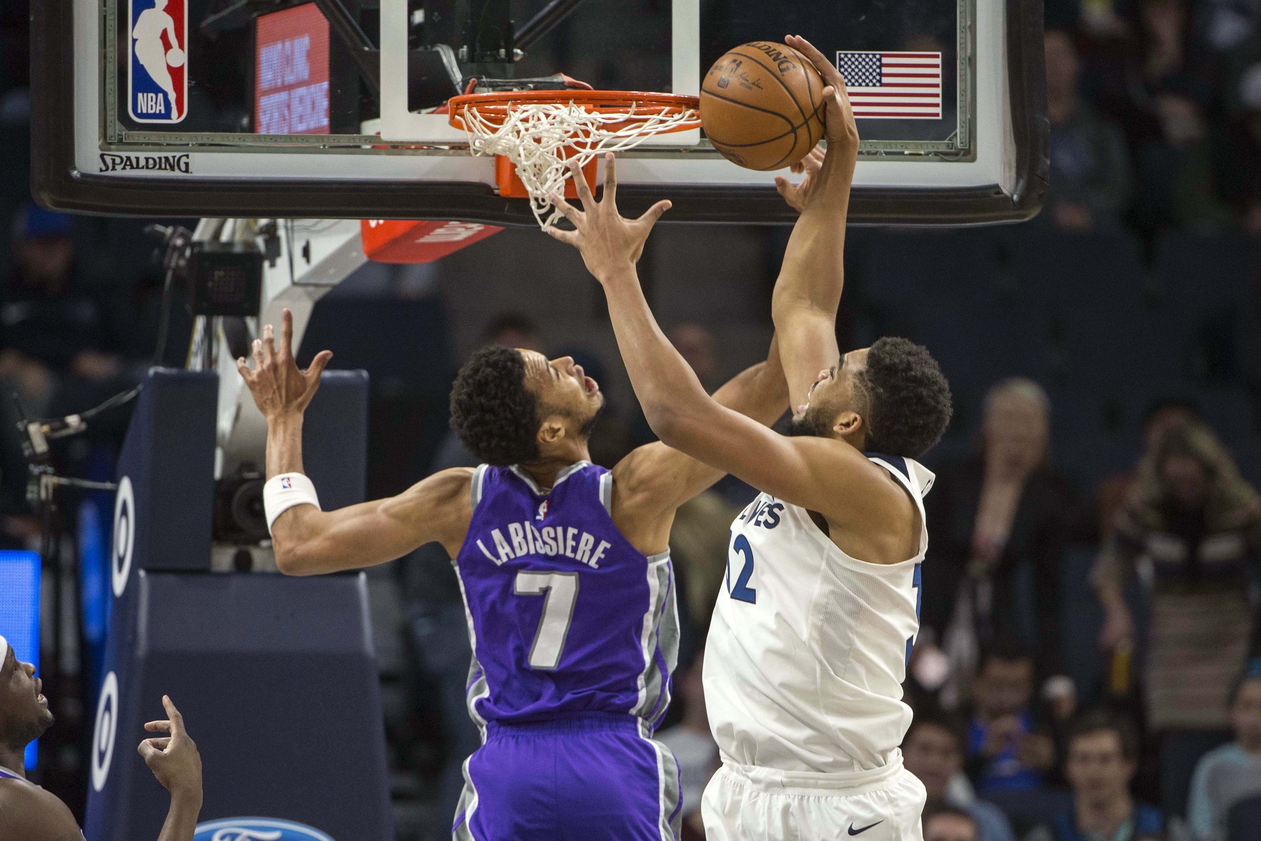 NBA: Sacramento Kings at Minnesota Timberwolves