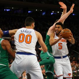 NBA: Boston Celtics at New York Knicks