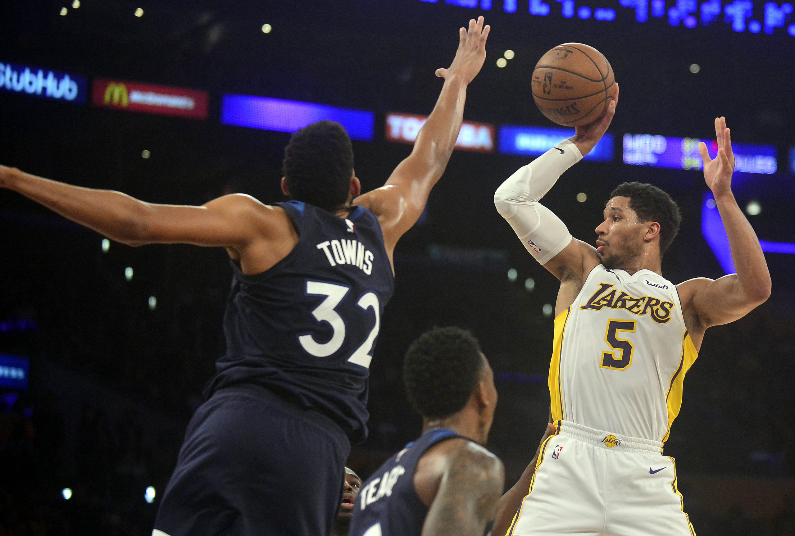 NBA: Minnesota Timberwolves at Los Angeles Lakers