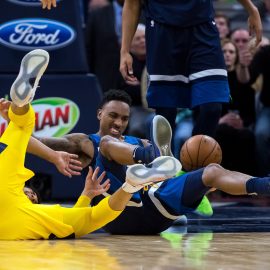 NBA: Denver Nuggets at Minnesota Timberwolves