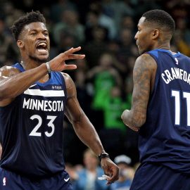 NBA: Denver Nuggets at Minnesota Timberwolves