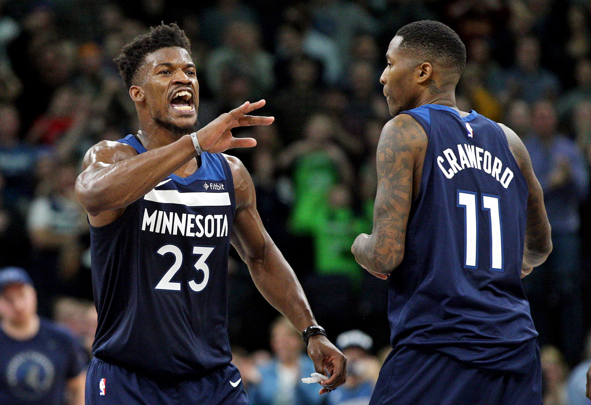 NBA: Denver Nuggets at Minnesota Timberwolves
