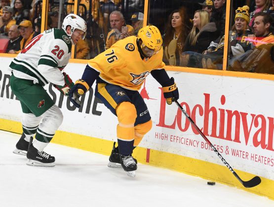 NHL: Minnesota Wild at Nashville Predators