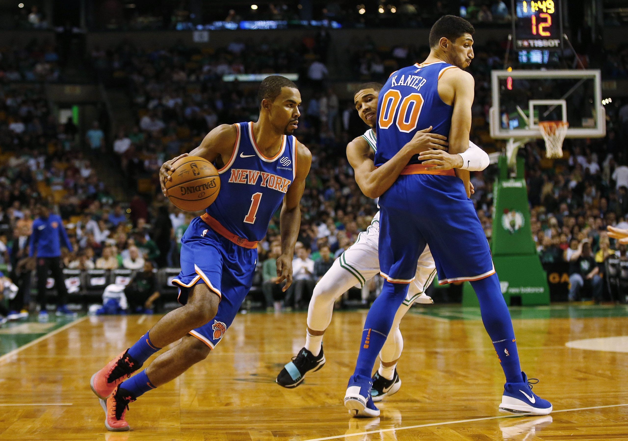 NBA: New York Knicks at Boston Celtics