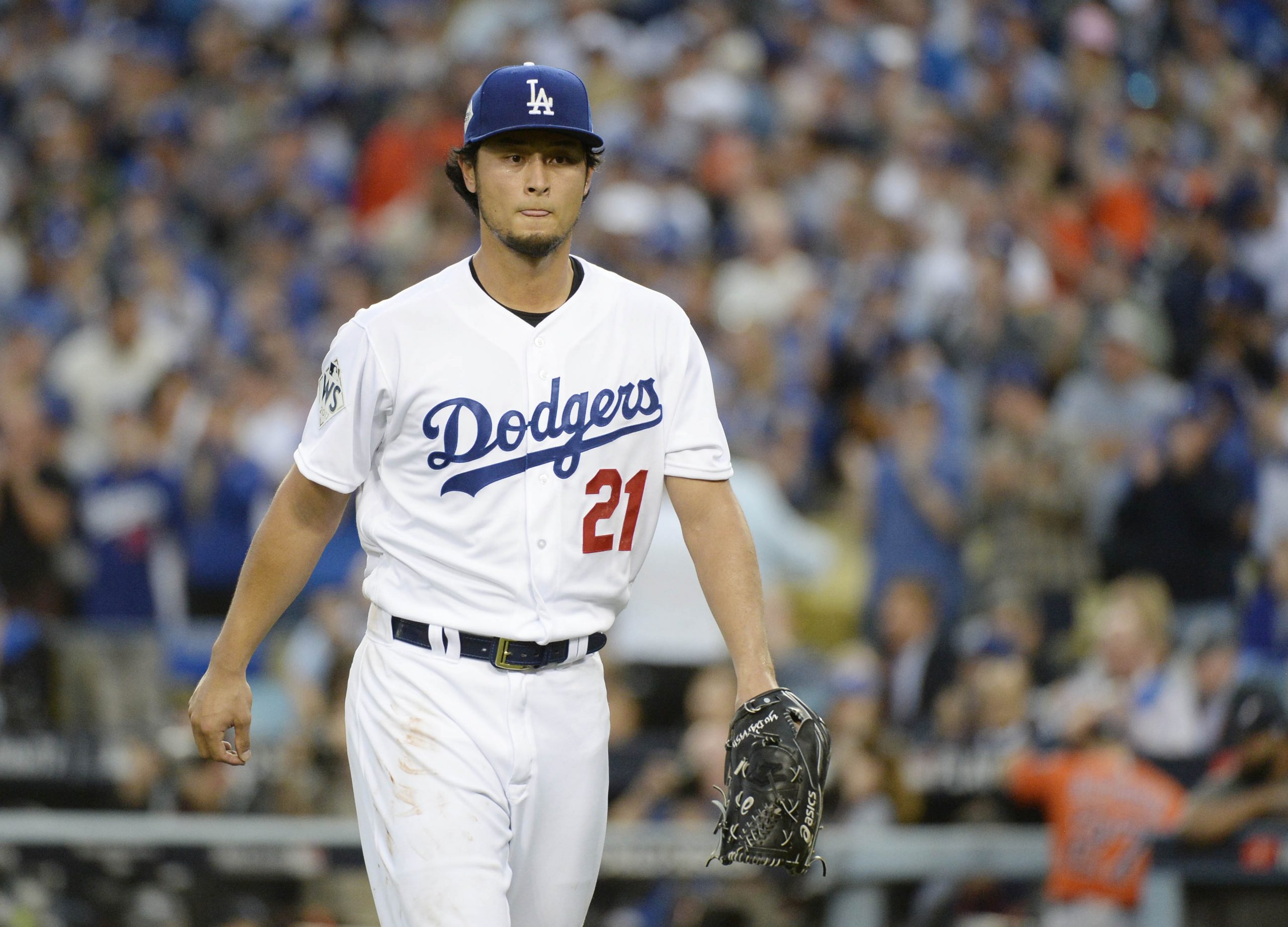 MLB: World Series-Houston Astros at Los Angeles Dodgers