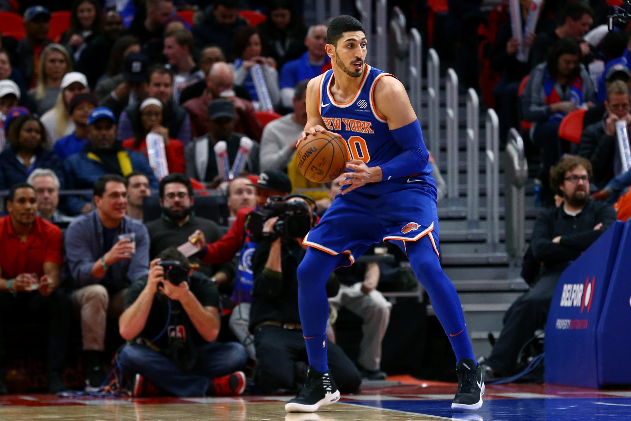 NBA: New York Knicks at Detroit Pistons
