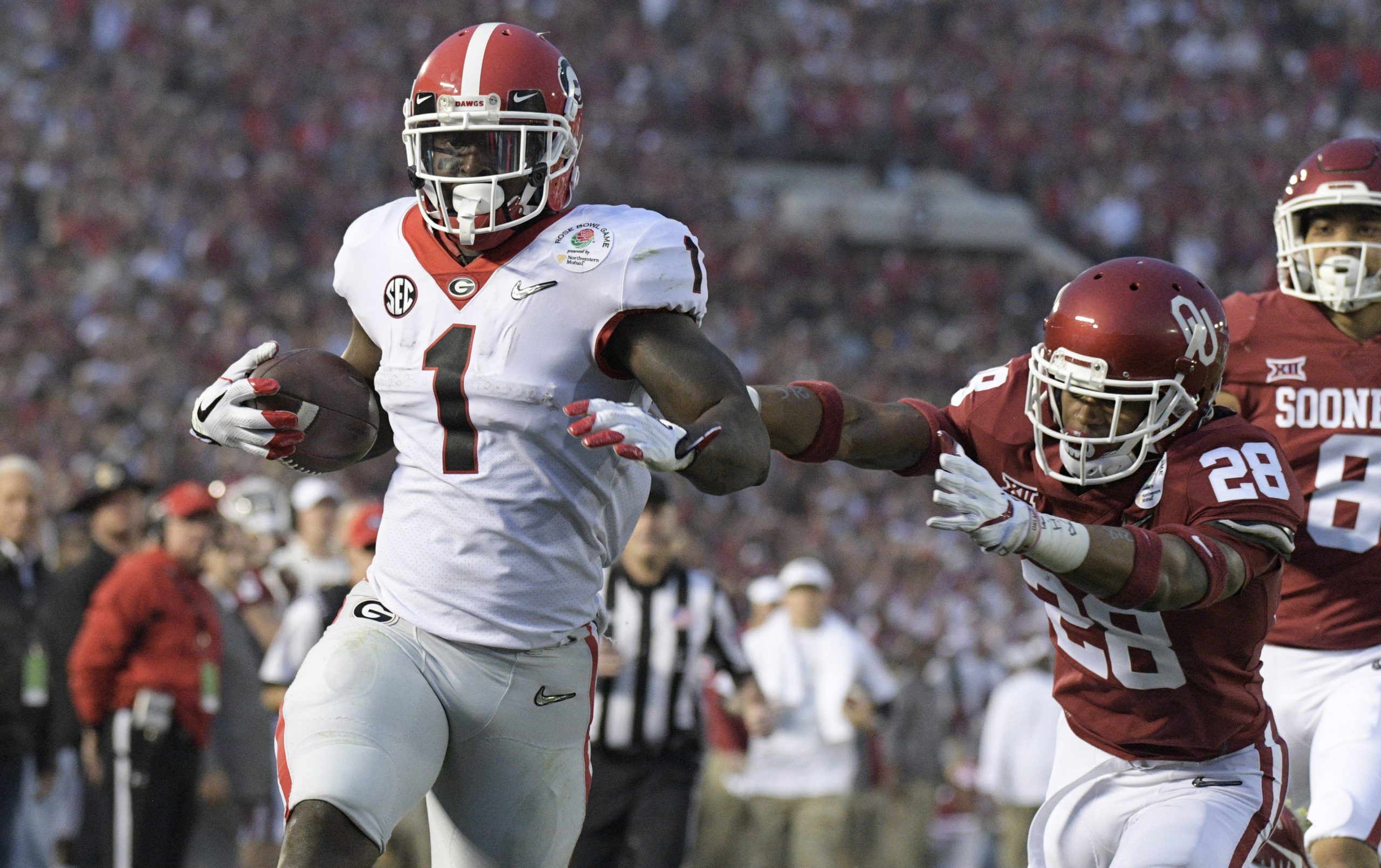 NCAA Football: Rose Bowl-Oklahoma vs Georgia