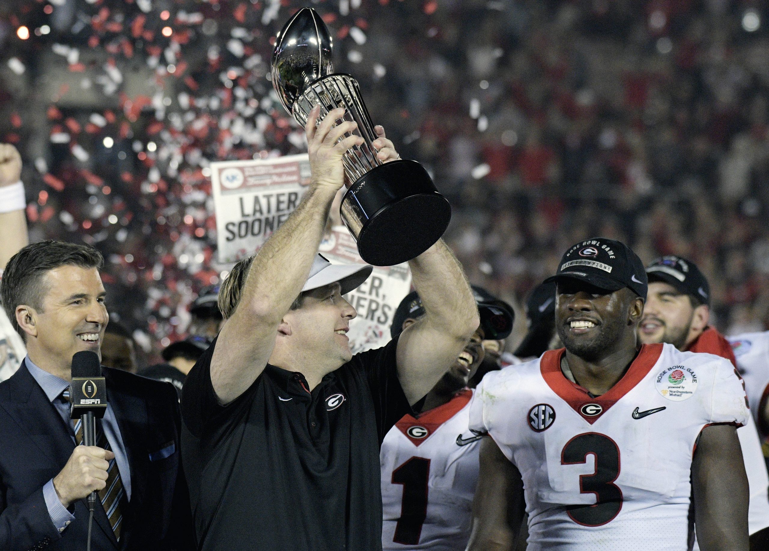 NCAA Football: Rose Bowl-Oklahoma vs Georgia
