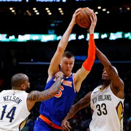 NBA: New York Knicks at New Orleans Pelicans