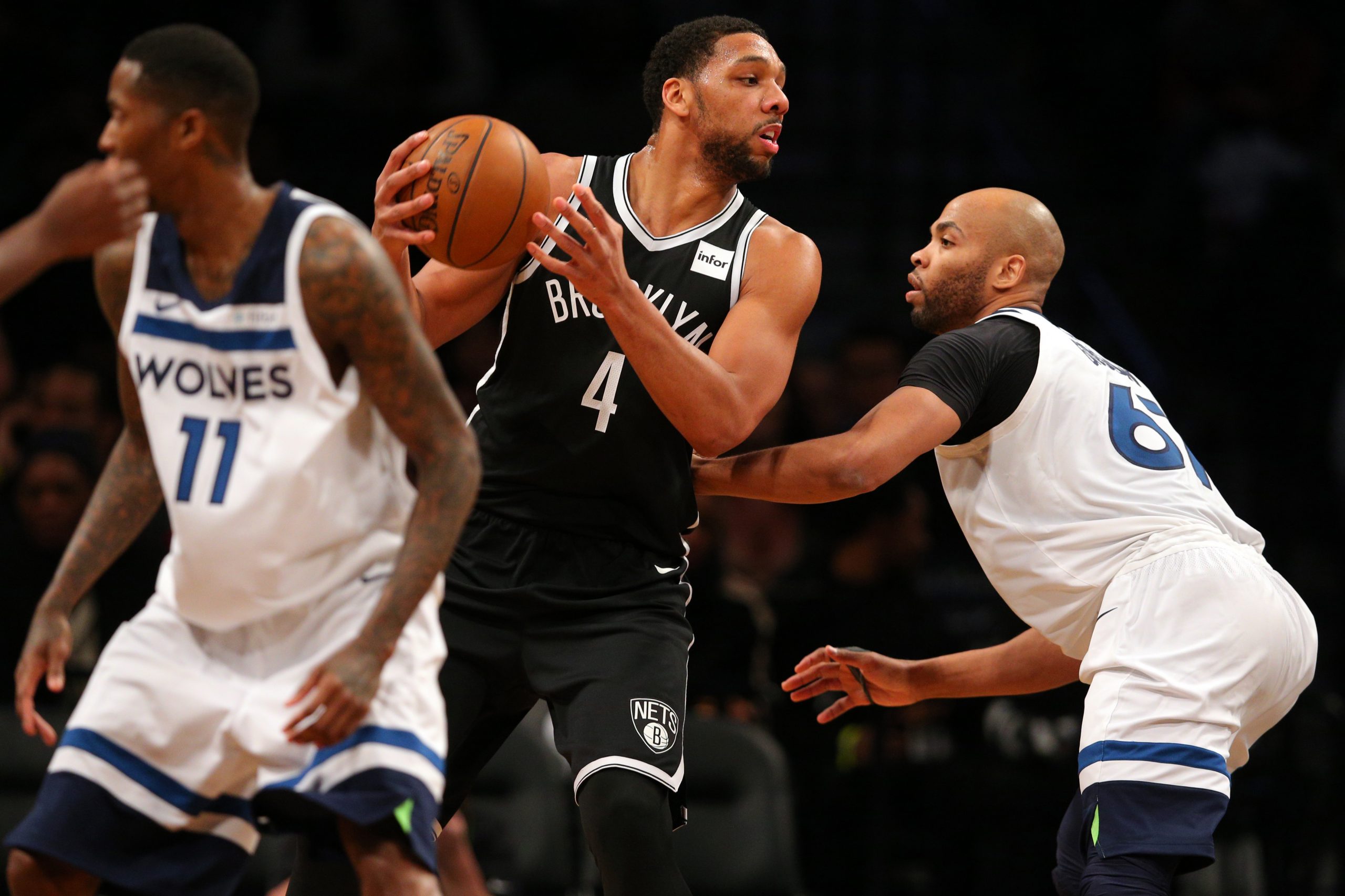 NBA: Minnesota Timberwolves at Brooklyn Nets