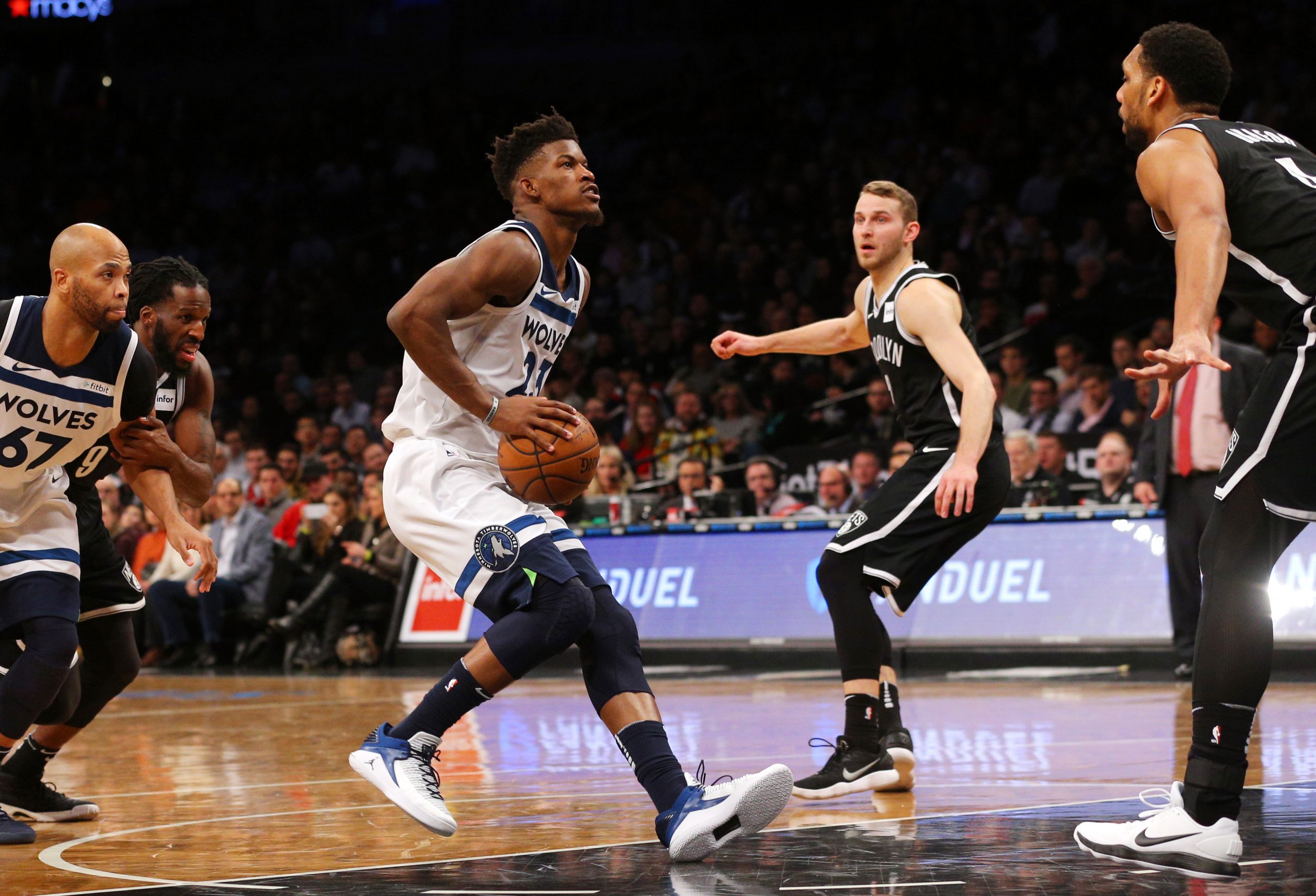 NBA: Minnesota Timberwolves at Brooklyn Nets