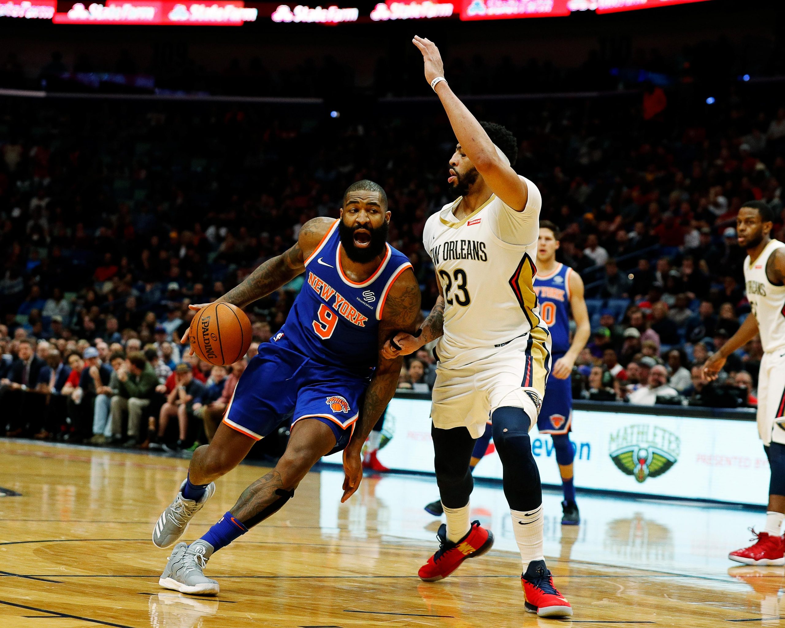 NBA: New York Knicks at New Orleans Pelicans