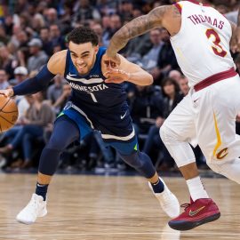 NBA: Cleveland Cavaliers at Minnesota Timberwolves