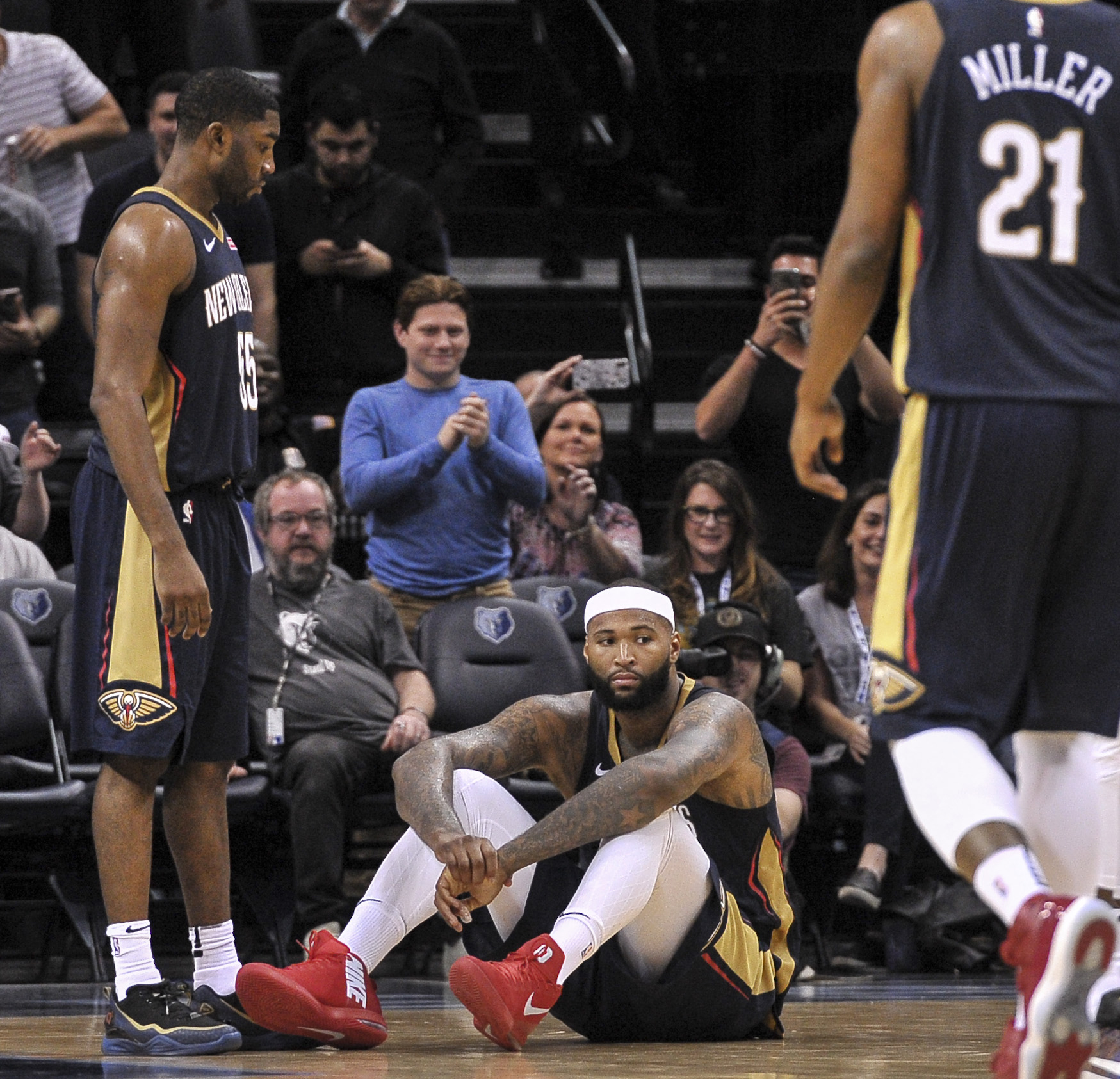 NBA: New Orleans Pelicans at Memphis Grizzlies