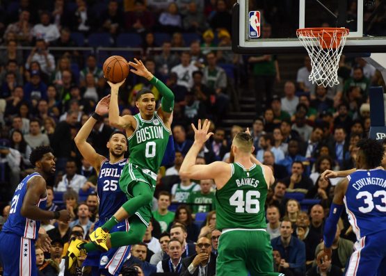 NBA: Boston Celtics at Philadelphia 76ers