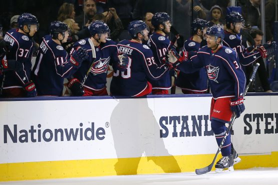 NHL: Vancouver Canucks at Columbus Blue Jackets