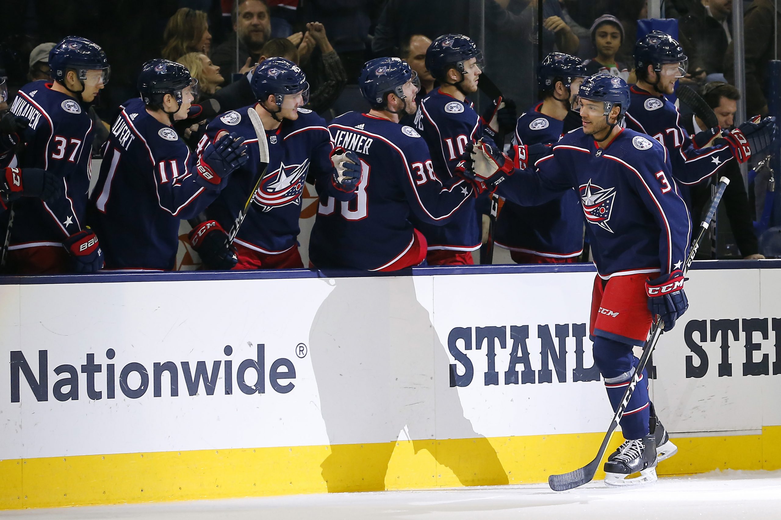 NHL: Vancouver Canucks at Columbus Blue Jackets