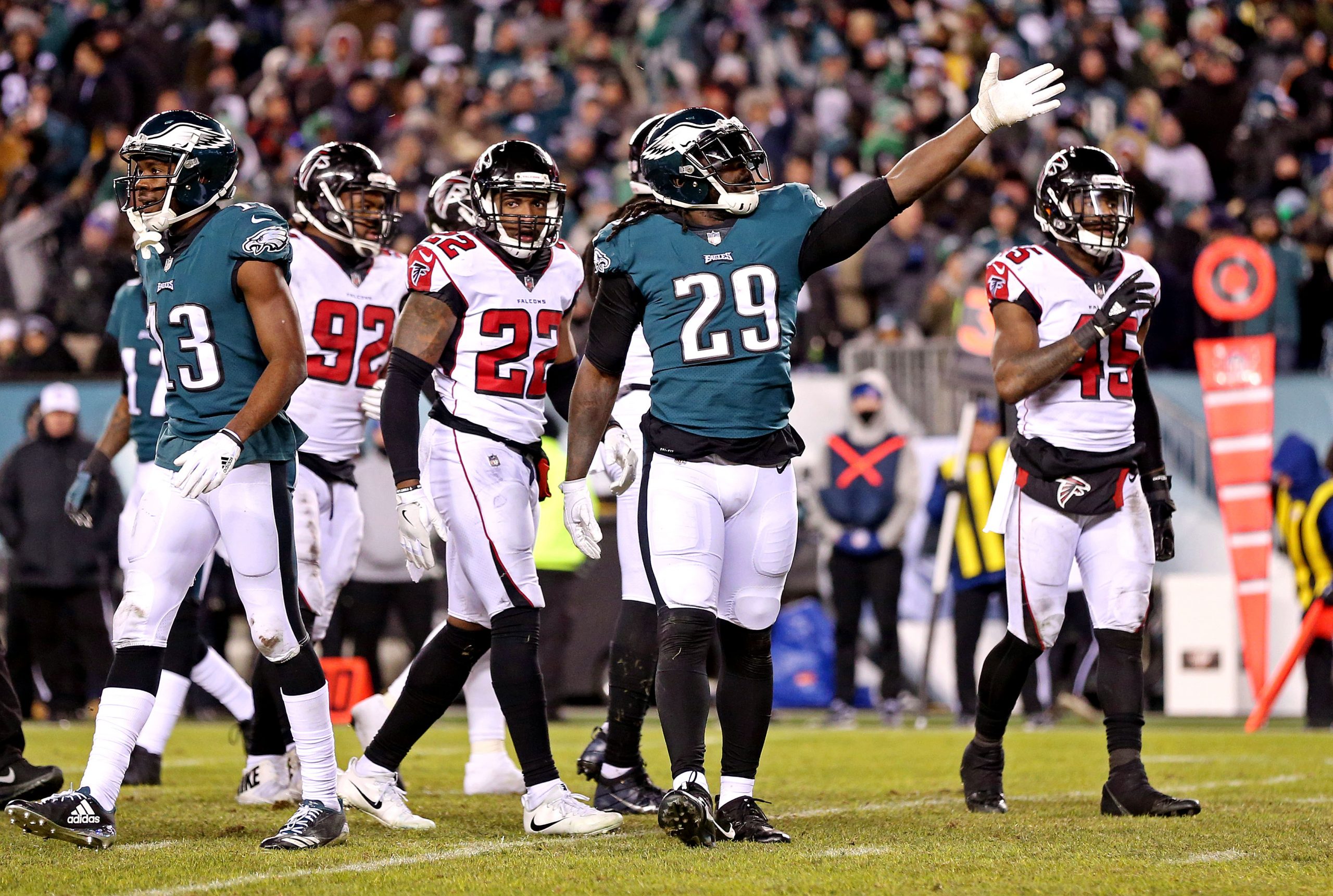 NFL: NFC Divisional Playoff-Atlanta Falcons at Philadelphia Eagles