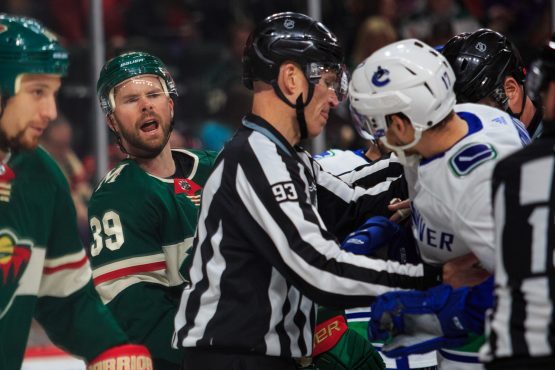 NHL: Vancouver Canucks at Minnesota Wild