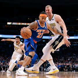 NBA: New York Knicks at Denver Nuggets