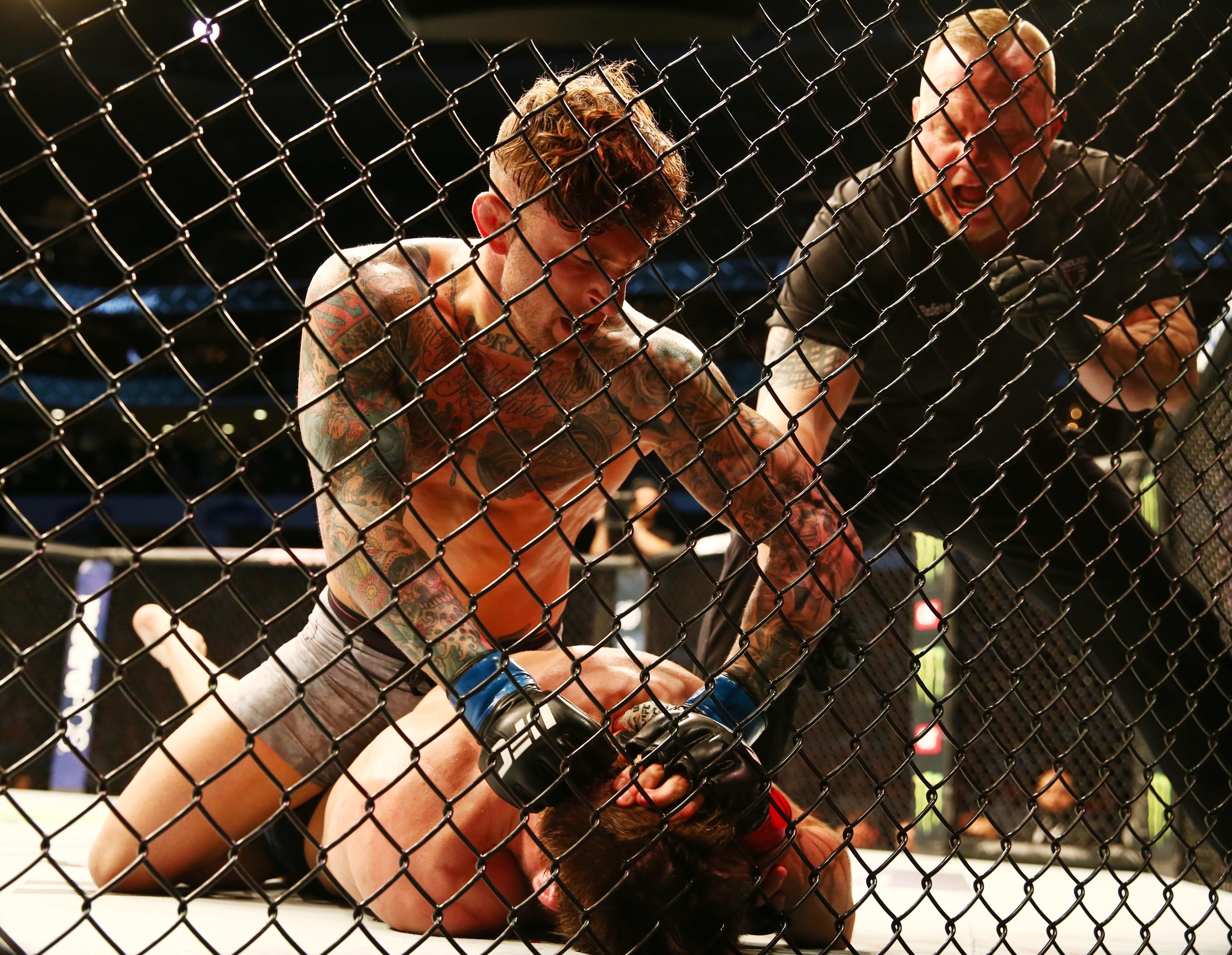 gregor gillespie ground and pounds jordan rinaldi