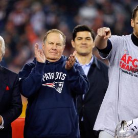 NFL: AFC Championship-Pittsburgh Steelers at New England Patriots