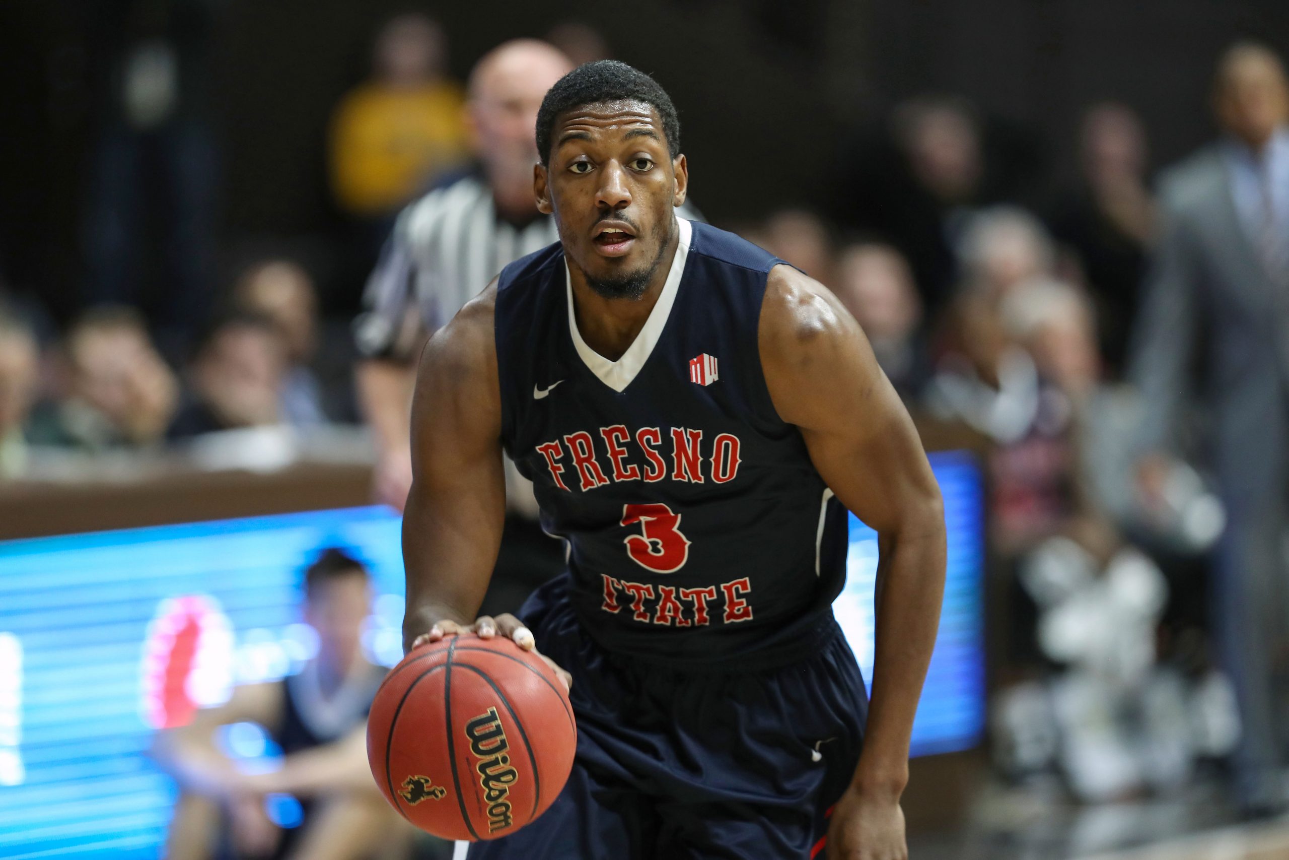 NCAA Basketball: Fresno State at Wyoming