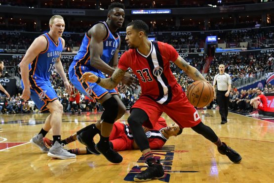 NBA: Oklahoma City Thunder at Washington Wizards