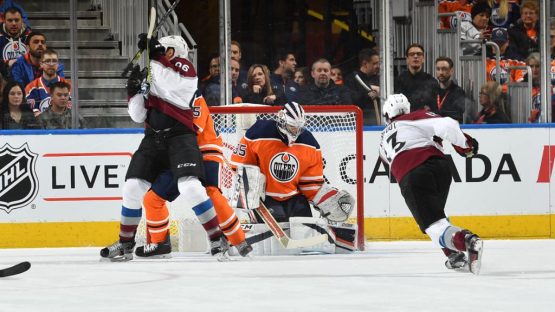 Oilers vs Avalanche