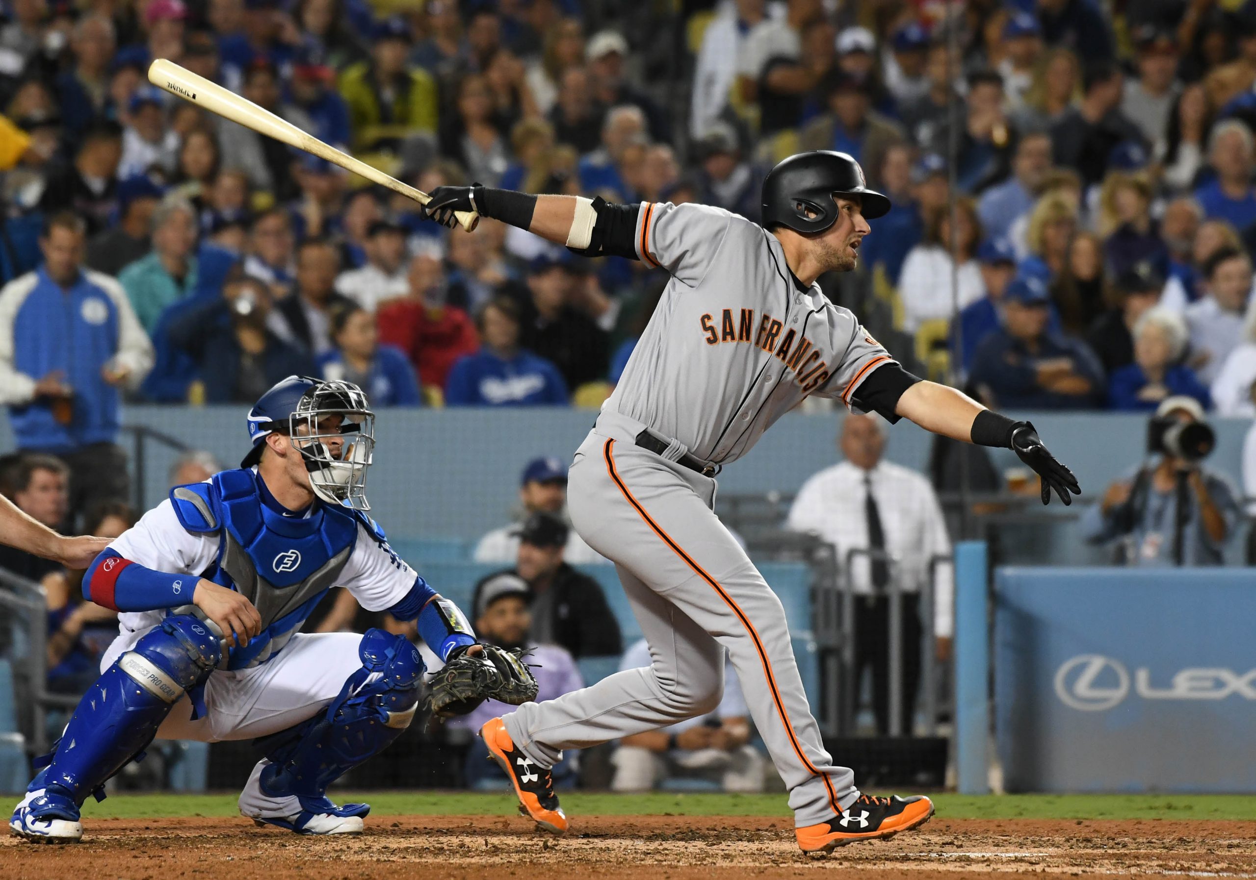 MLB: San Francisco Giants at Los Angeles Dodgers