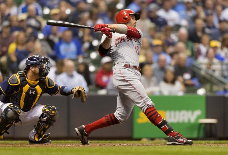 MLB: Cincinnati Reds at Milwaukee Brewers