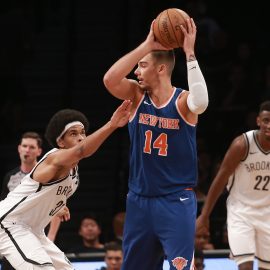 NBA: Preseason-New York Knicks at Brooklyn Nets